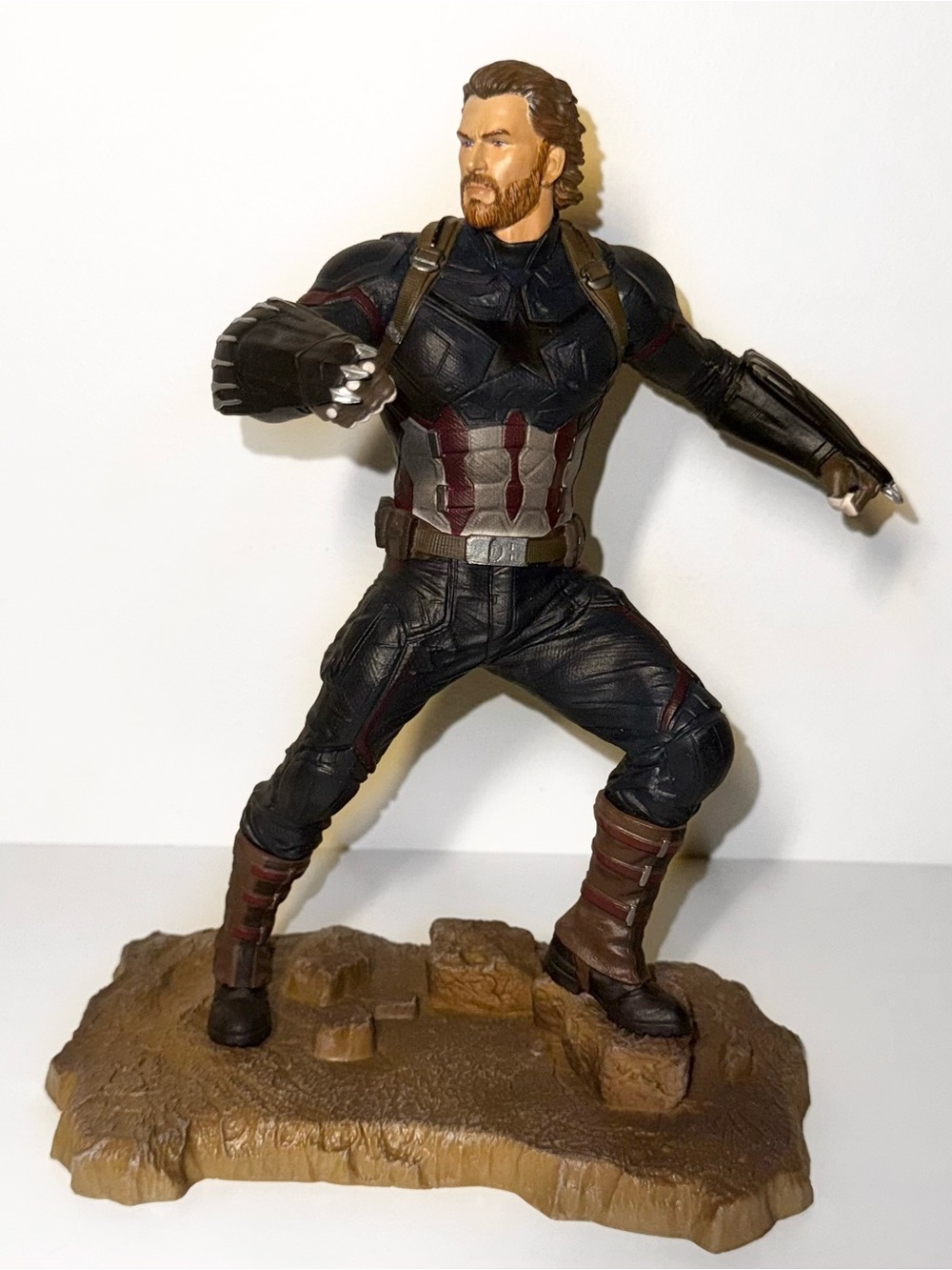 Diamond Select Gallery PVC Diorama Nomad Infinity War Captain America Statue